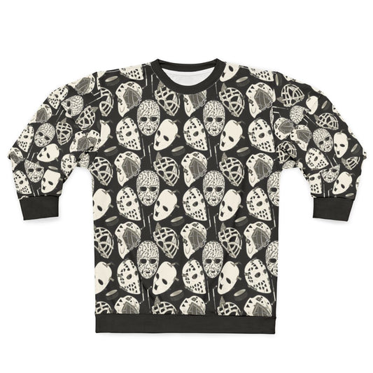 Vintage Goalie Bones Hockey Sweatshirt
