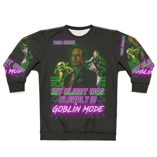 Goblin Mode Cozy Gothic Sweatshirt