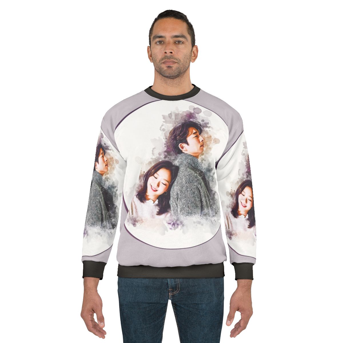 Goblin Sweatshirt featuring characters from the K-Drama "The Lonely and Great God"