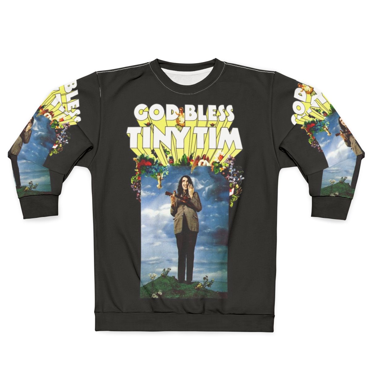 God Bless Tiny Tim 1960s Singer Sweatshirt