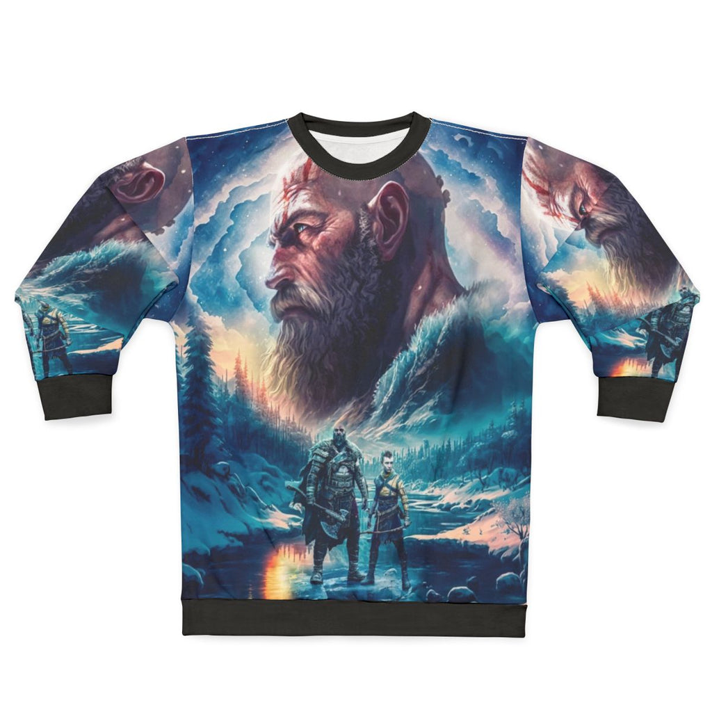God of War Ragnarok Kratos and Atreus Sweatshirt