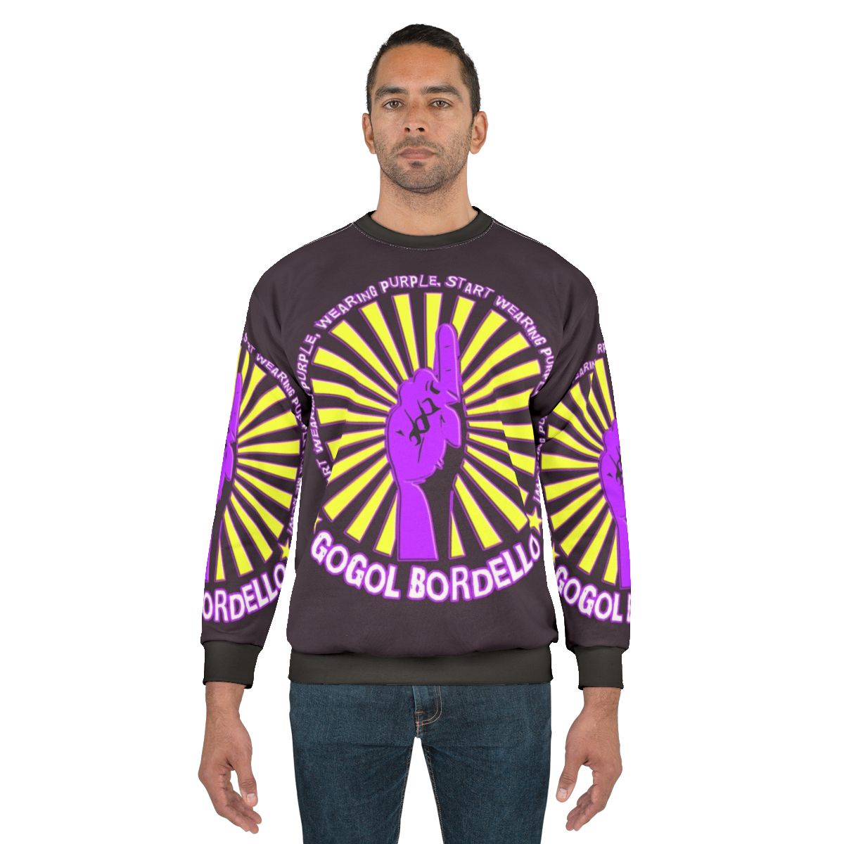 Gogol Bordello "Start Wearing Purple" Music Band Sweatshirt