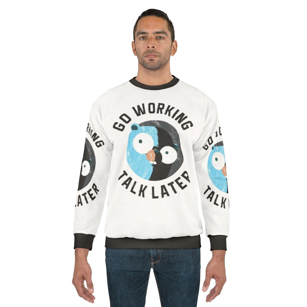 Golang Gopher Go Programming Sweatshirt