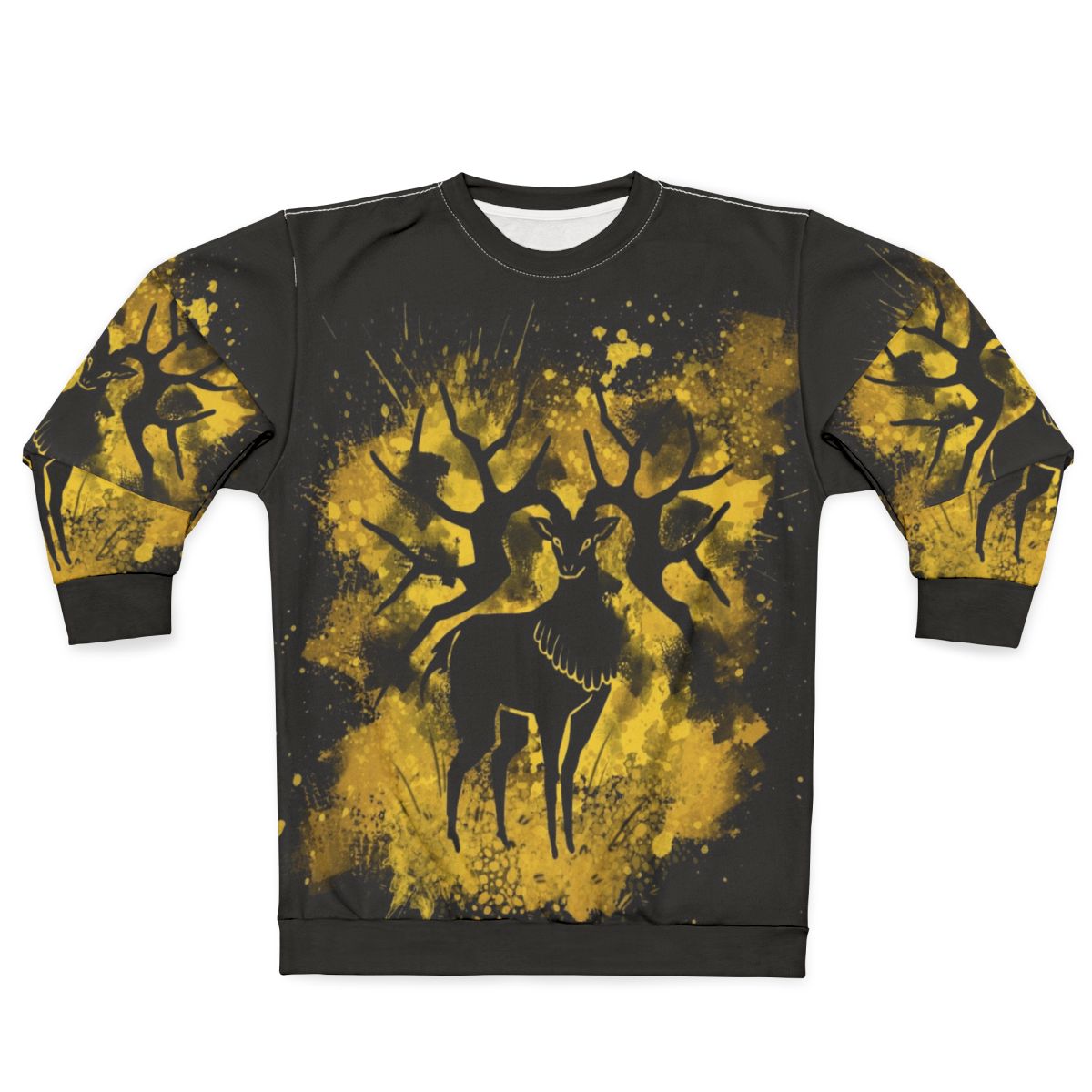 Golden Deer Splatter Fire Emblem Three Houses Sweatshirt