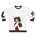 Goldfrapp sweatshirt featuring red floral design