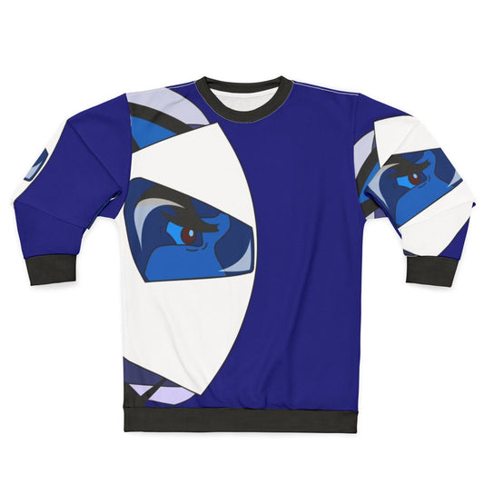Goldorak anime mecha sweatshirt with Japanese superhero design