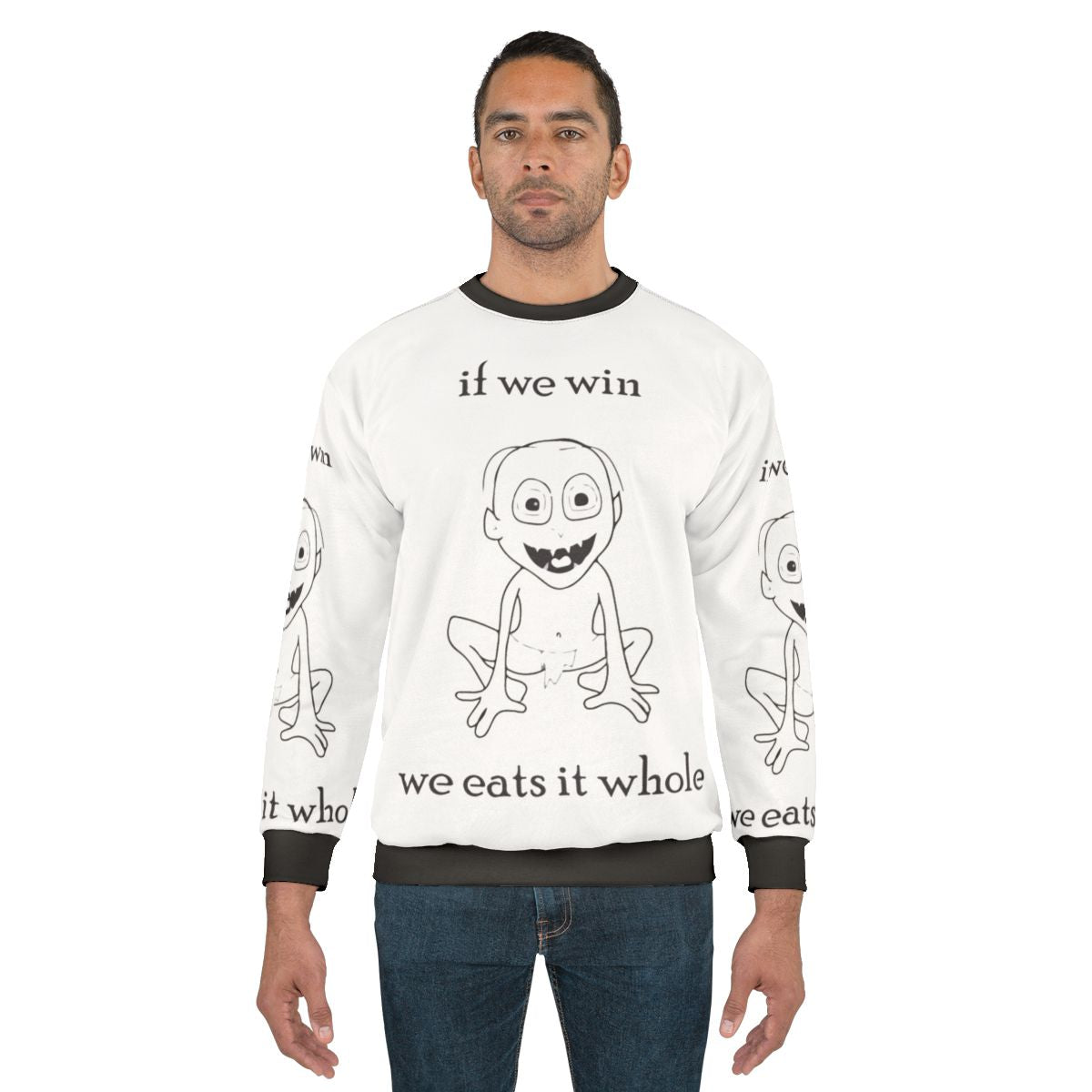 Gollum T-Shirt and Sweatshirt, Lord of the Rings Inspired Fashion