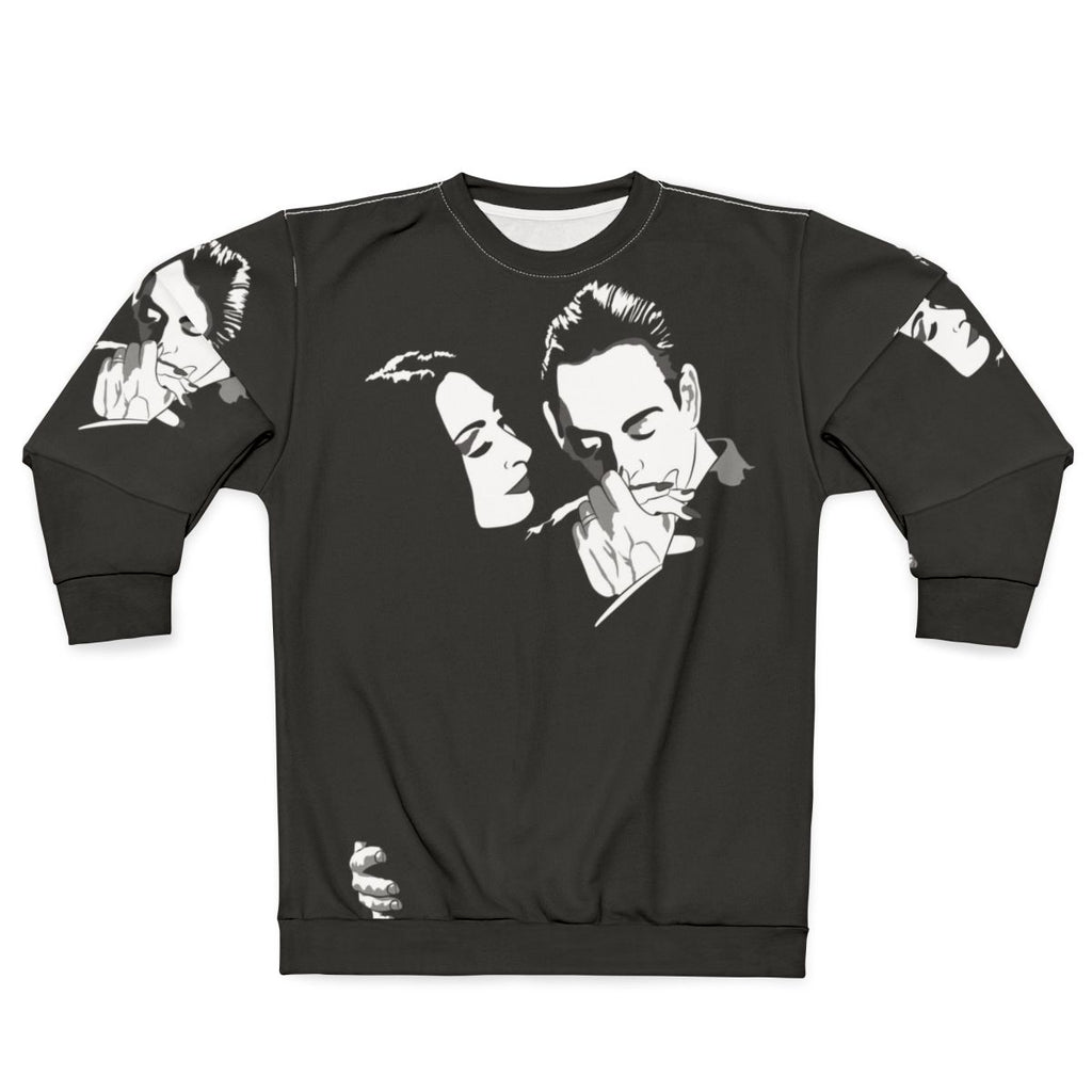 Morticia and Gomez Addams Cult Classic Sweatshirt