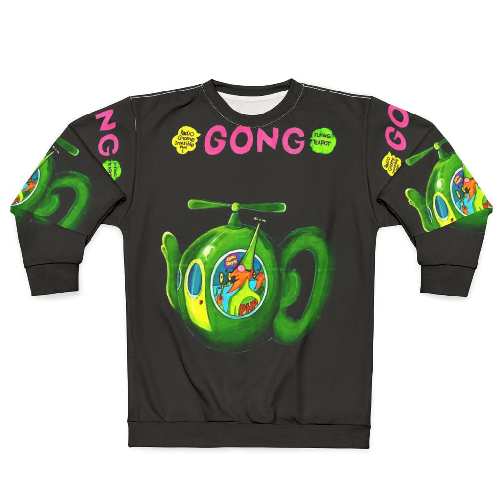 Vintage Gong Flying Teapot Sweatshirt