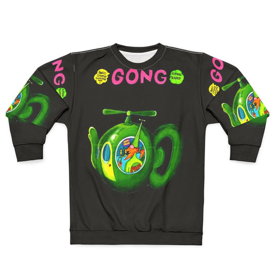 Vintage Gong Flying Teapot Sweatshirt