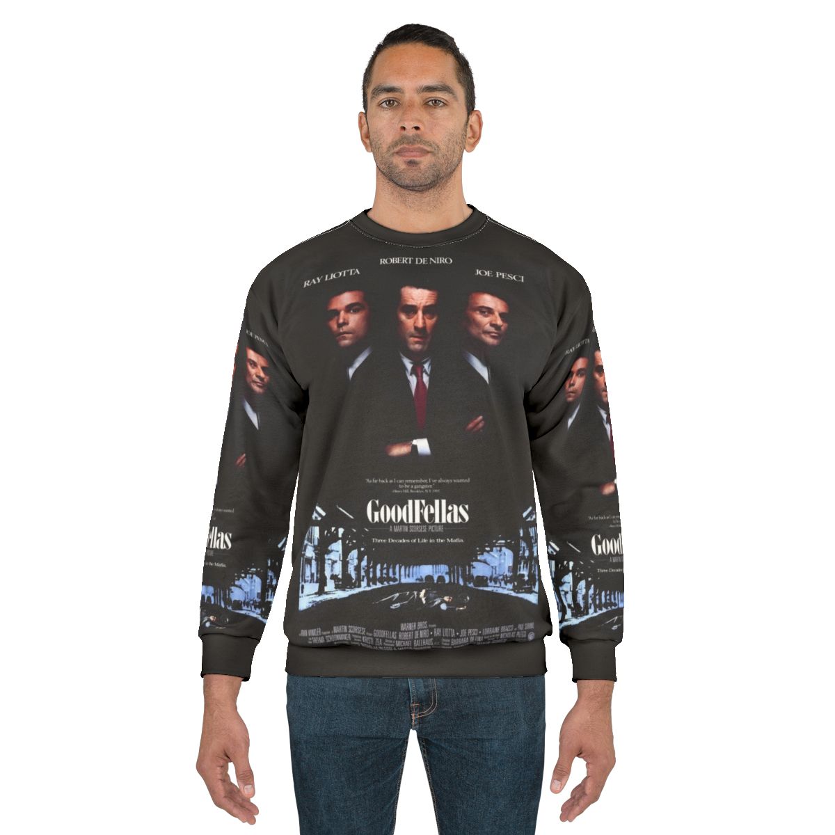 Goodfellas crime movie inspired sweatshirt