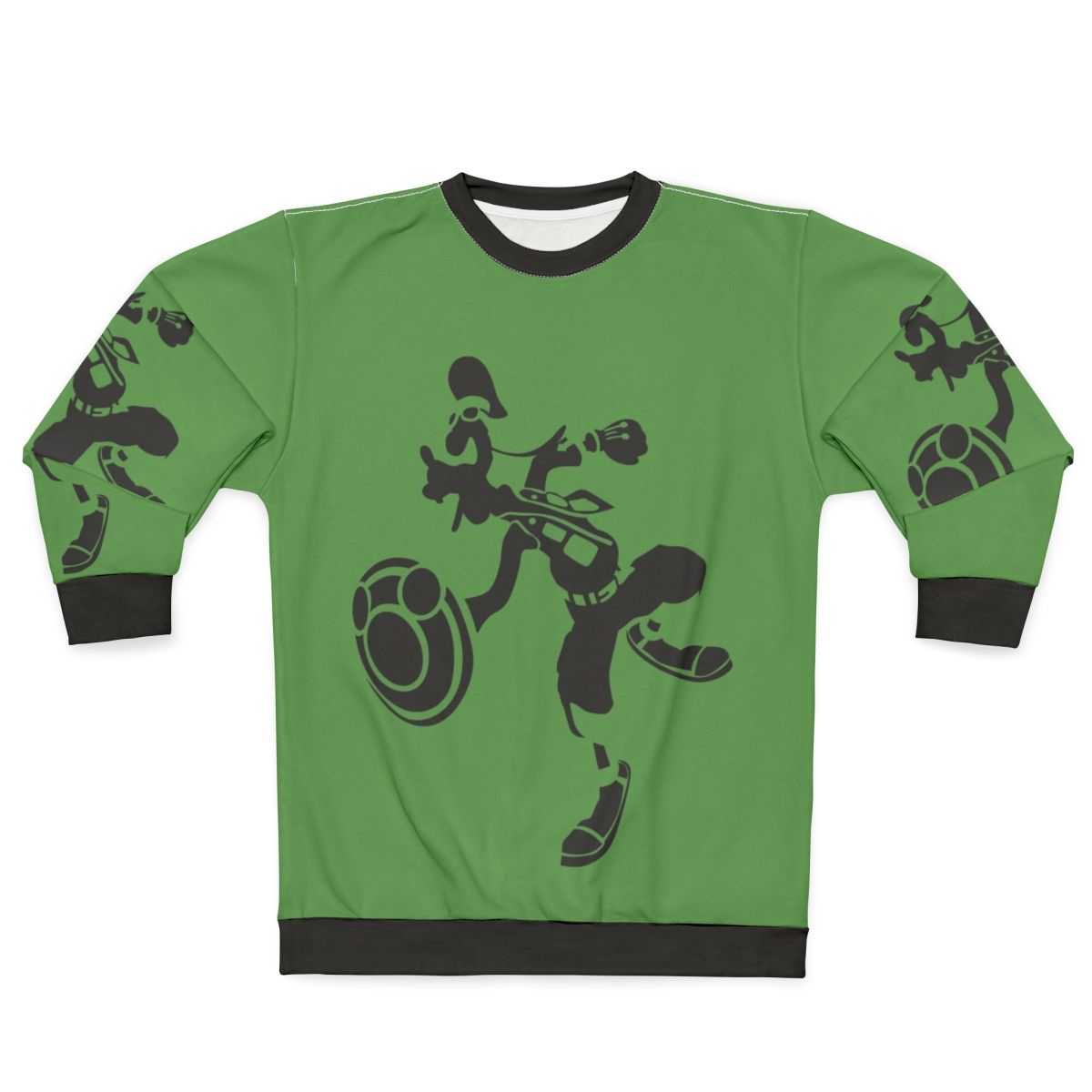Goofy Sweatshirt with Minimalist Design