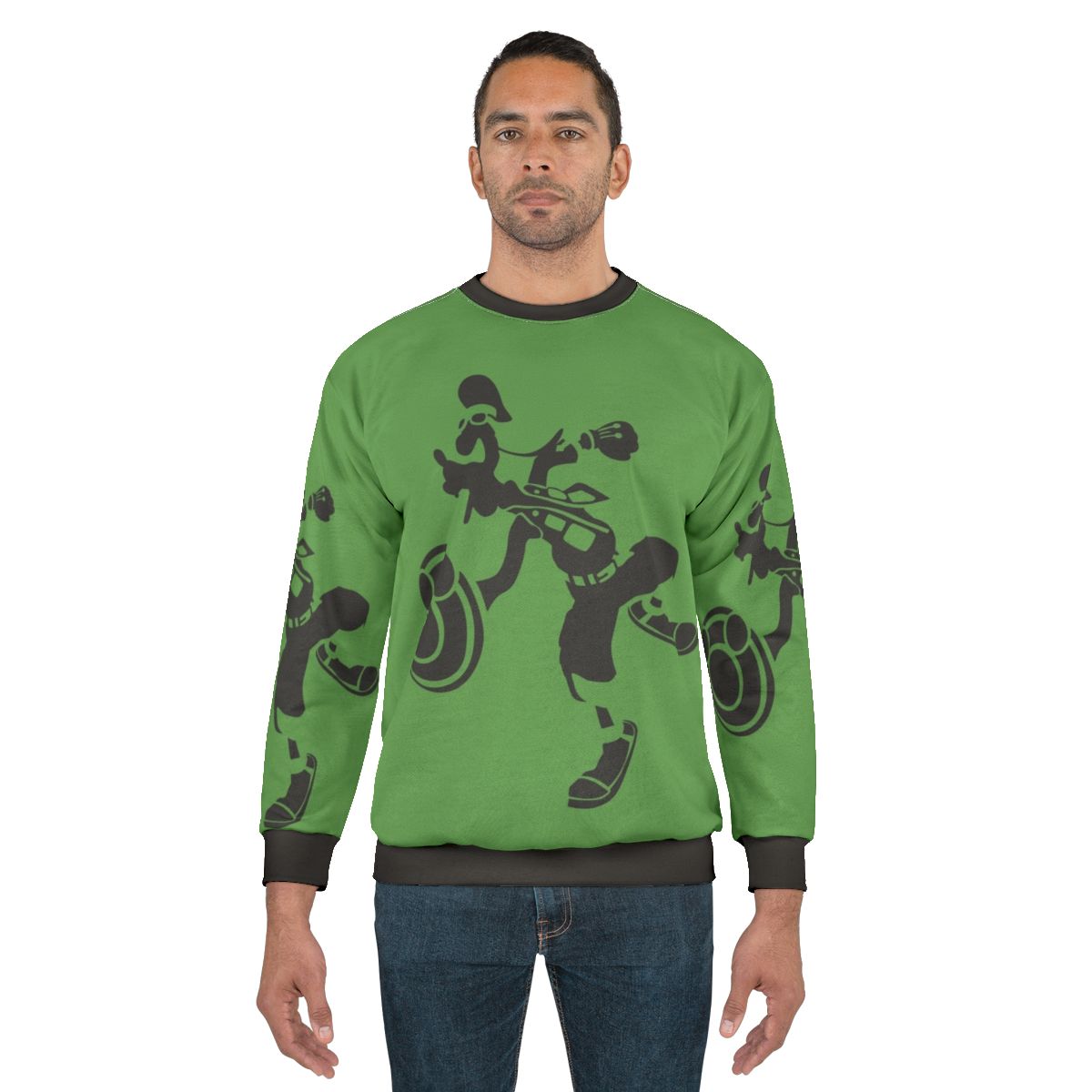 Goofy Sweatshirt with Minimalist Design