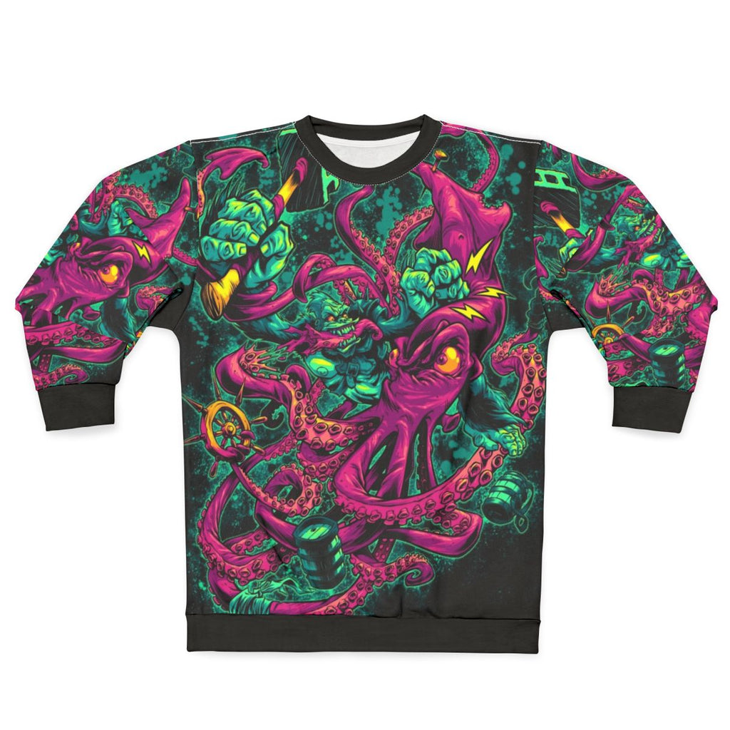 Gorilla vs Architeuthis sweatshirt design