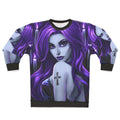Goth beauty purple sweatshirt