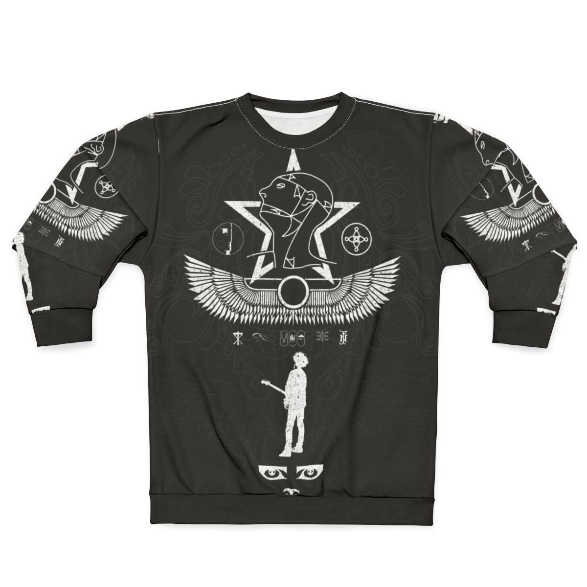 Vintage Goth Eighties Sweatshirt featuring band logos
