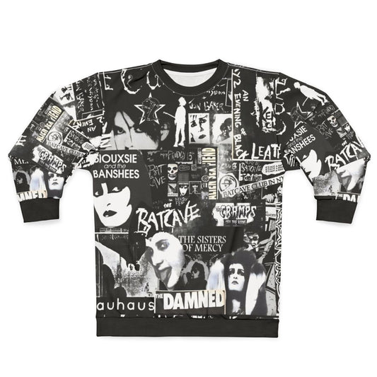 Goth It Up Retro 80s Gothic Punk Sweatshirt