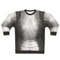 Gothic German knight in cuirass design sweatshirt