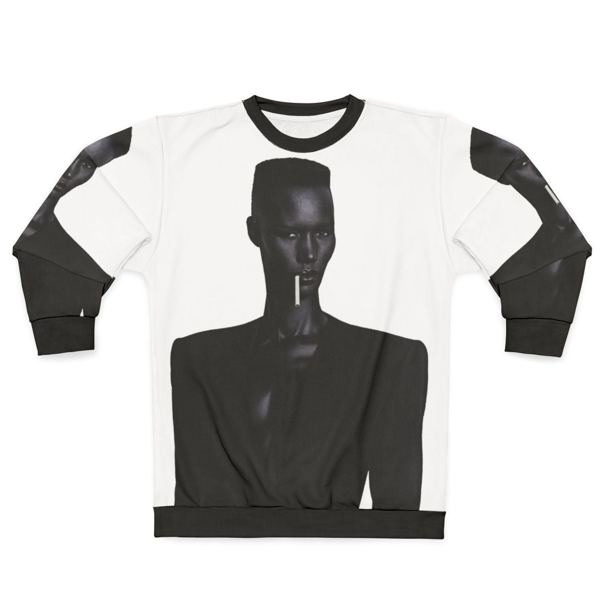 Grace Jones movie themed sweatshirt