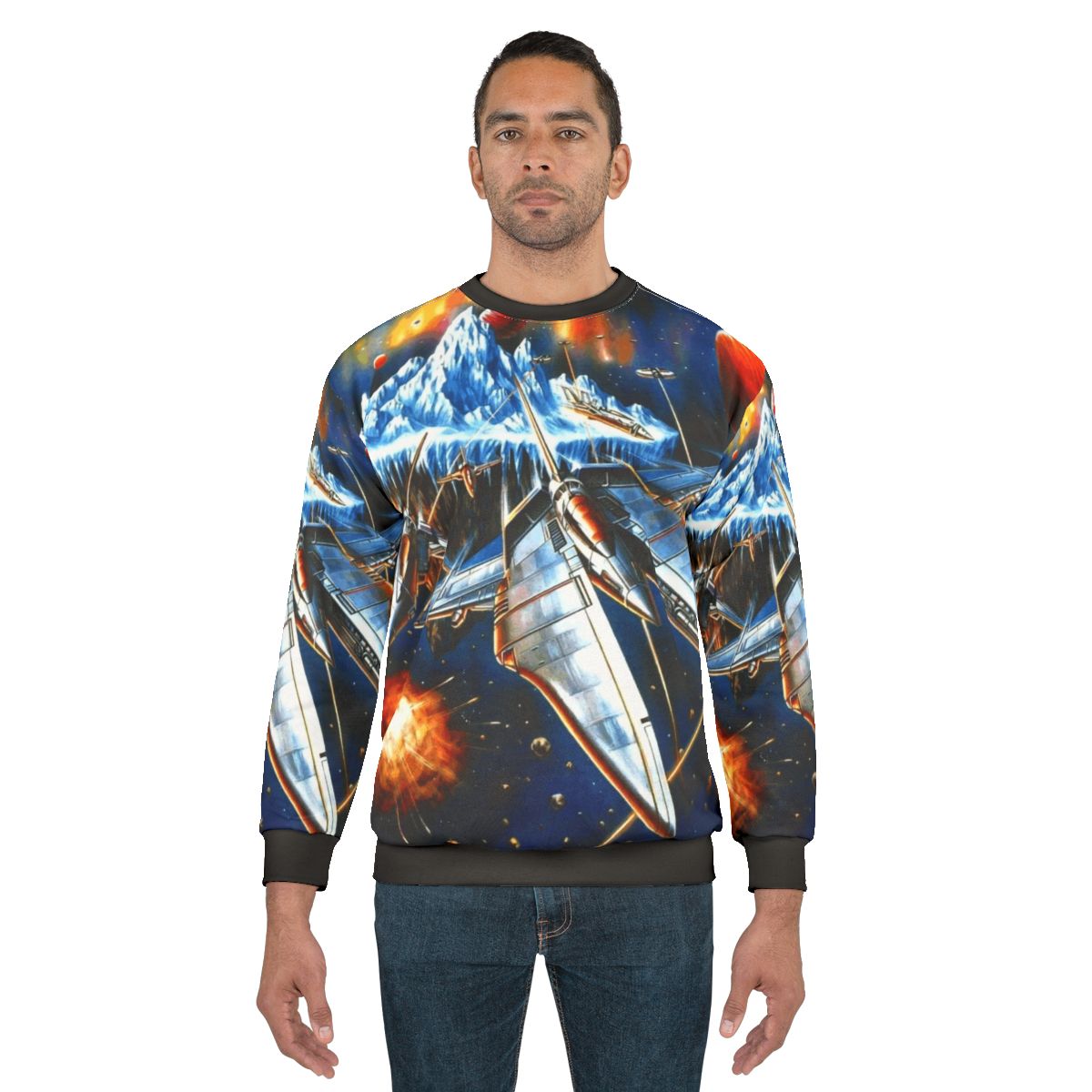 Gradius Gaiden PlayStation Sweatshirt - Retro Gaming Merchandise
