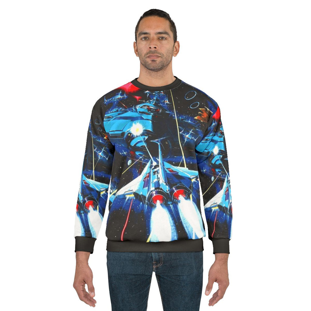 Retro Gradius Arcade Game Sweatshirt