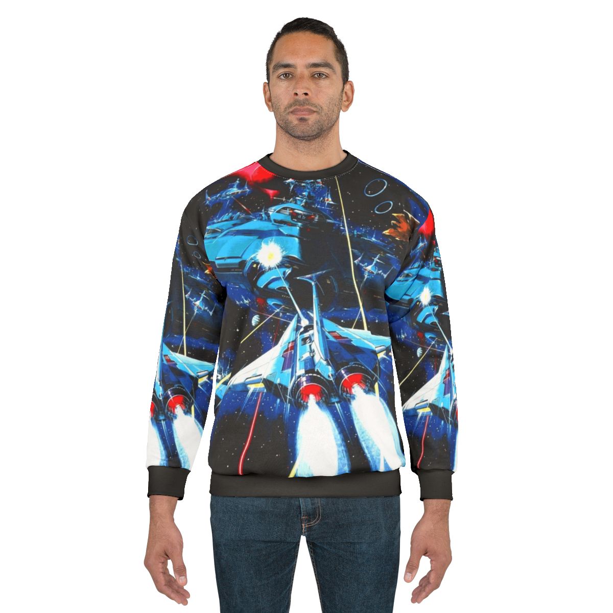 Retro Gradius Arcade Game Sweatshirt