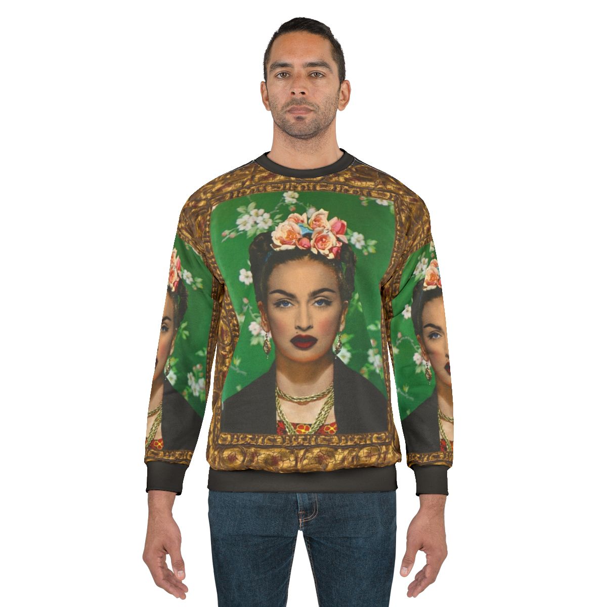 Graffiti heart icon sweatshirt with bold street art design