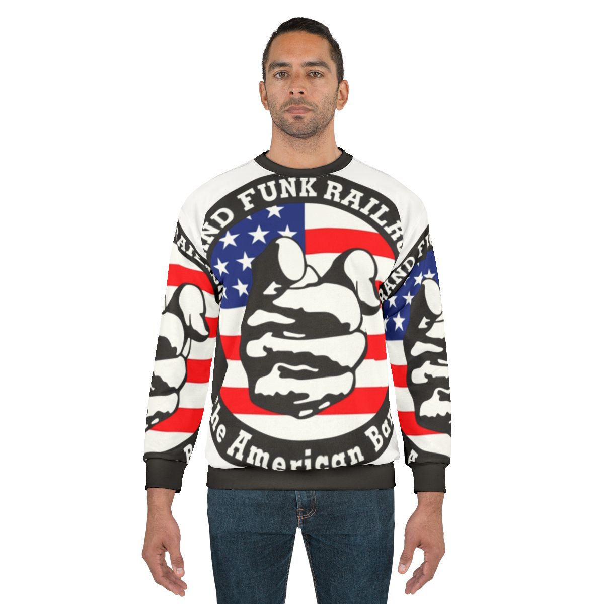 Grand Funk Railroad "We're an American Band" Retro Sweatshirt