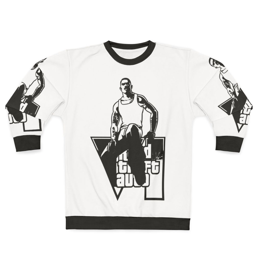 Grand Theft Auto inspired gaming sweatshirt