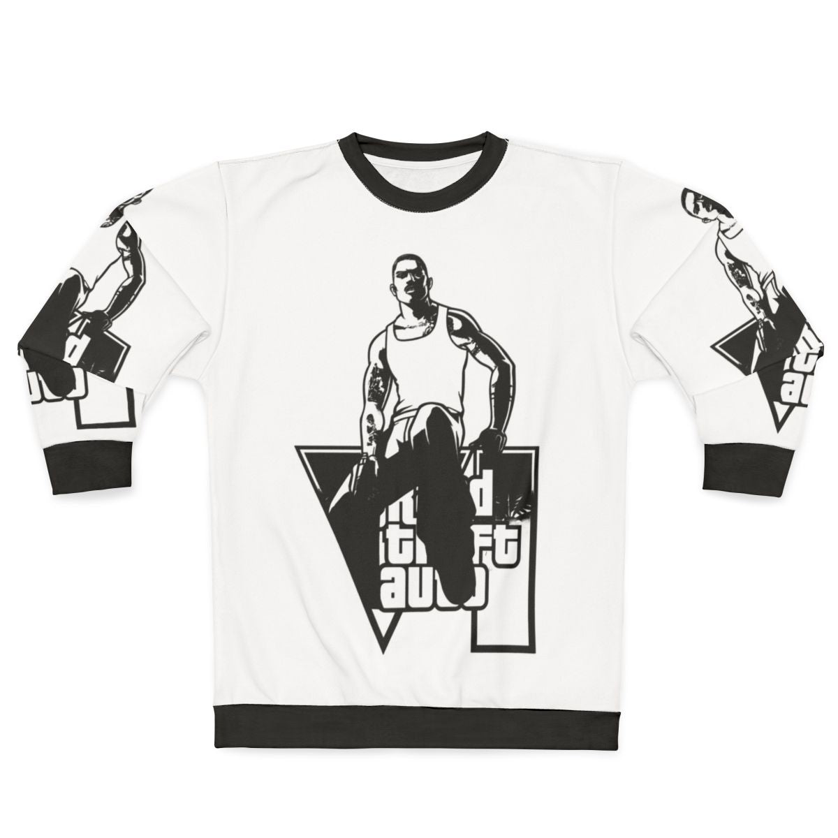 Grand Theft Auto inspired gaming sweatshirt