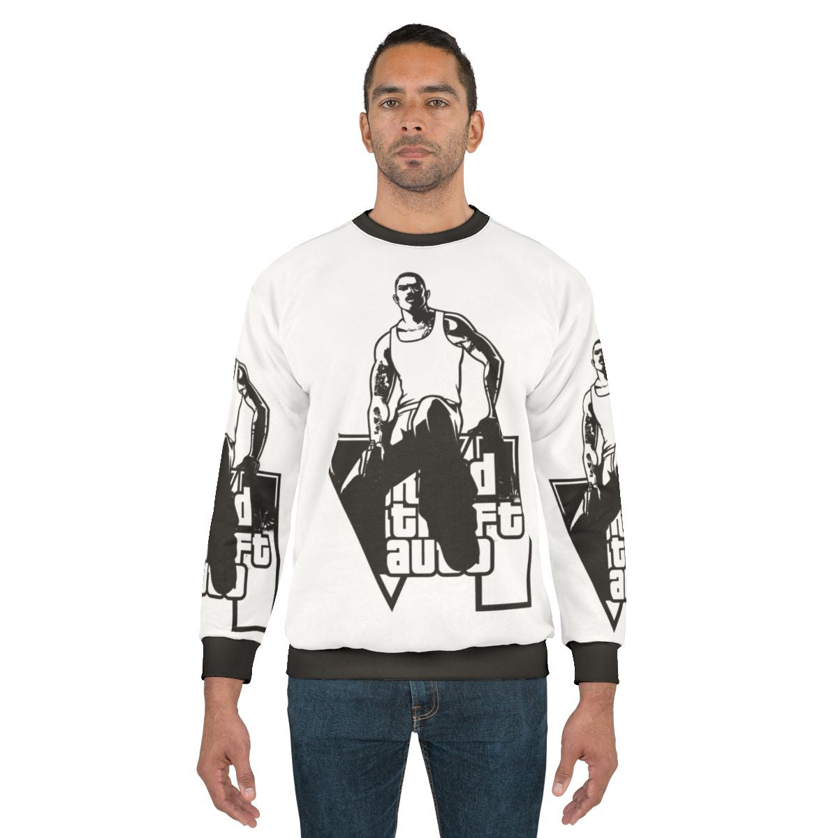 Grand Theft Auto inspired gaming sweatshirt