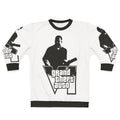 Grand Theft Auto themed sweatshirt with gaming graphics