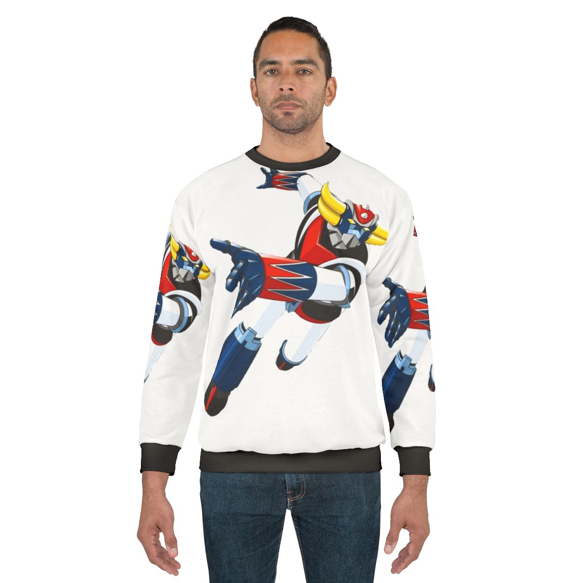 Grandizer inspired robotic sweatshirt