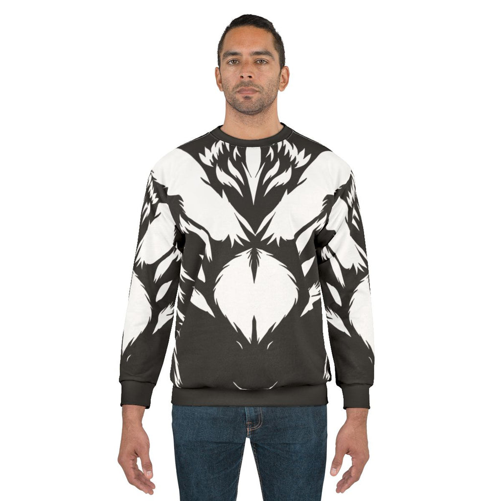 Furry graphic sergal sweatshirt