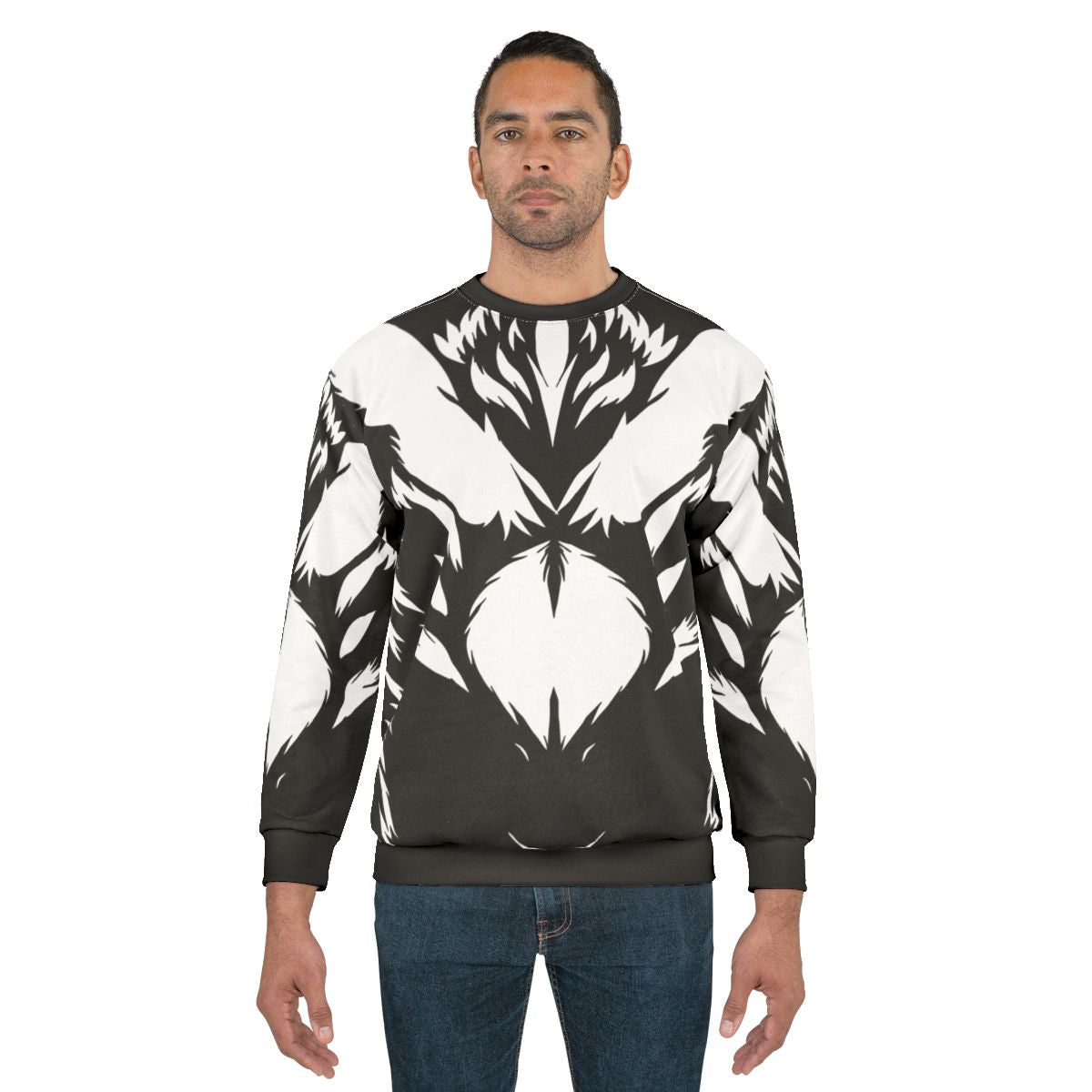 Furry graphic sergal sweatshirt