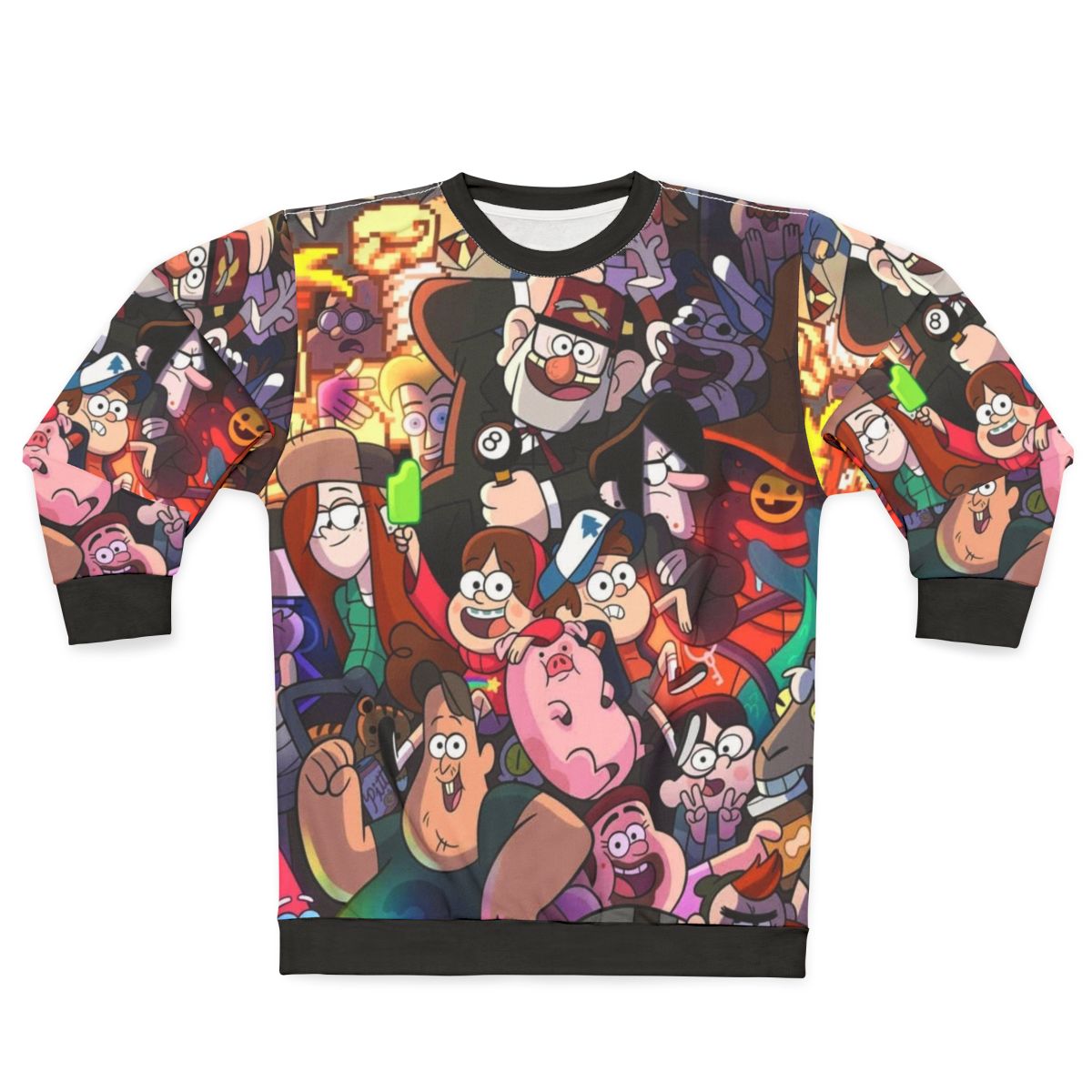 Gravity Falls cartoon sweatshirt