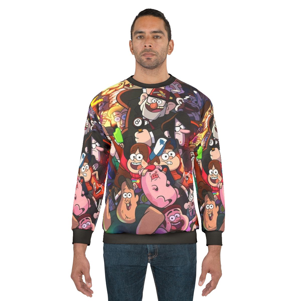 Gravity Falls cartoon sweatshirt