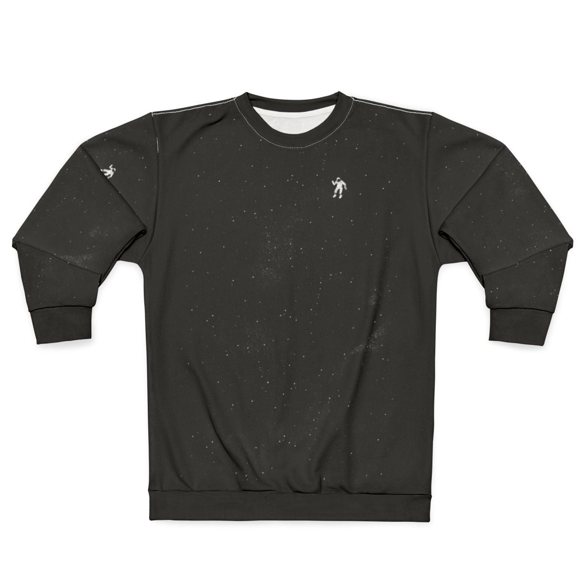 Gravity Sweatshirt featuring a cosmic, space-themed design