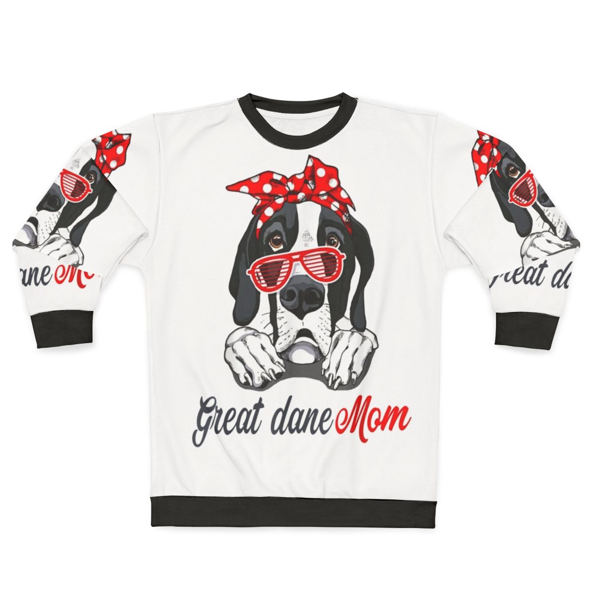 Great Dane Mom and Dog Sweatshirt