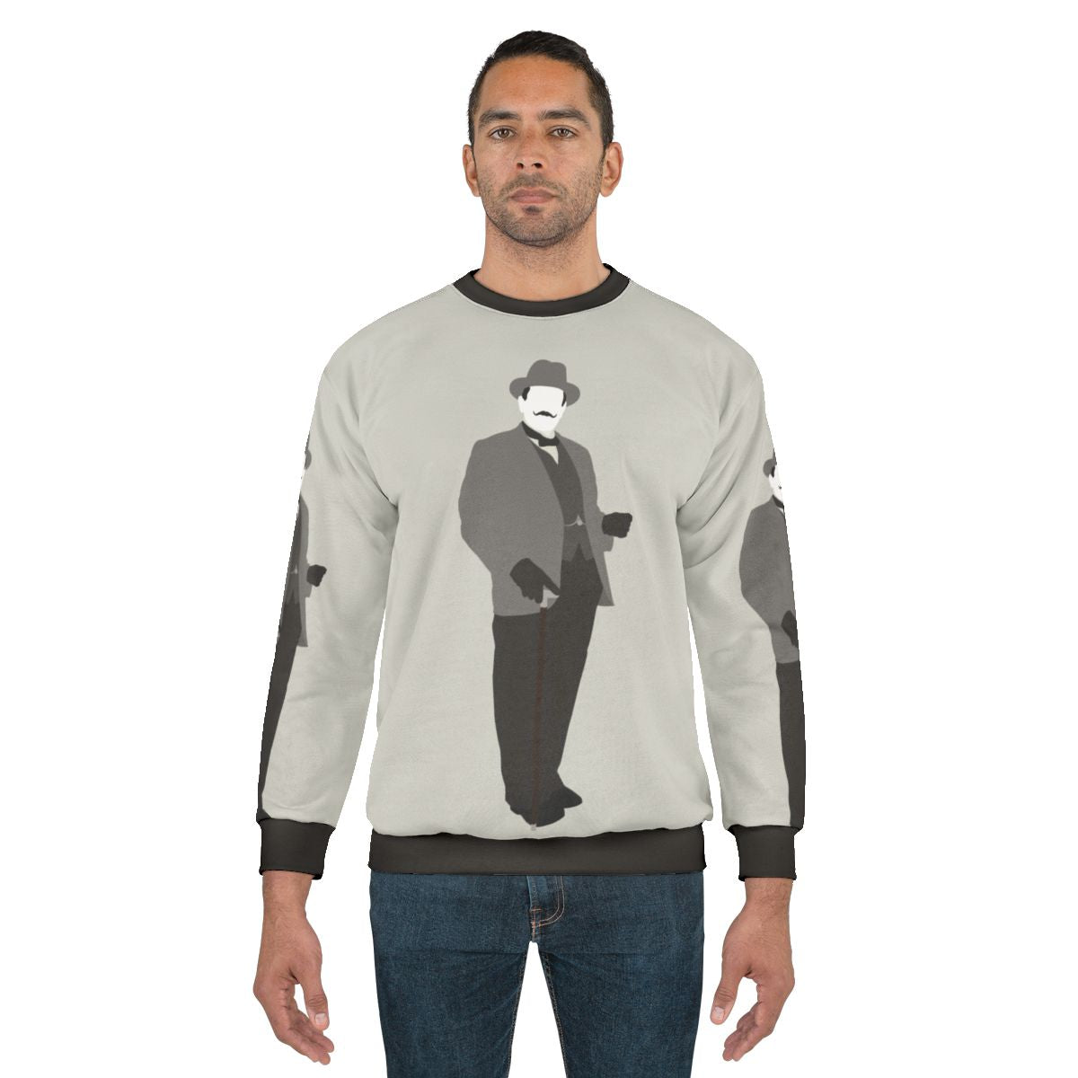 Great Detectives Hercule Poirot Sweatshirt