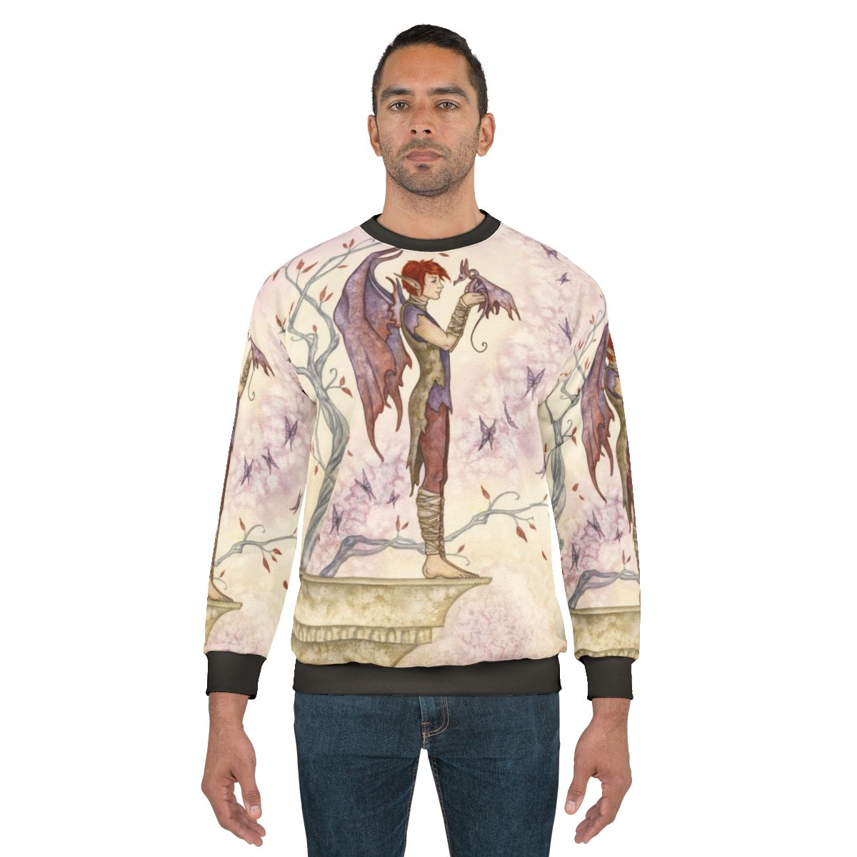 Great Expectations fantasy gothic sweatshirt with autumn details