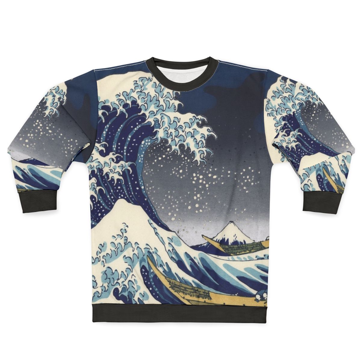 Great Wave Kanagawa Inspired Sweatshirt