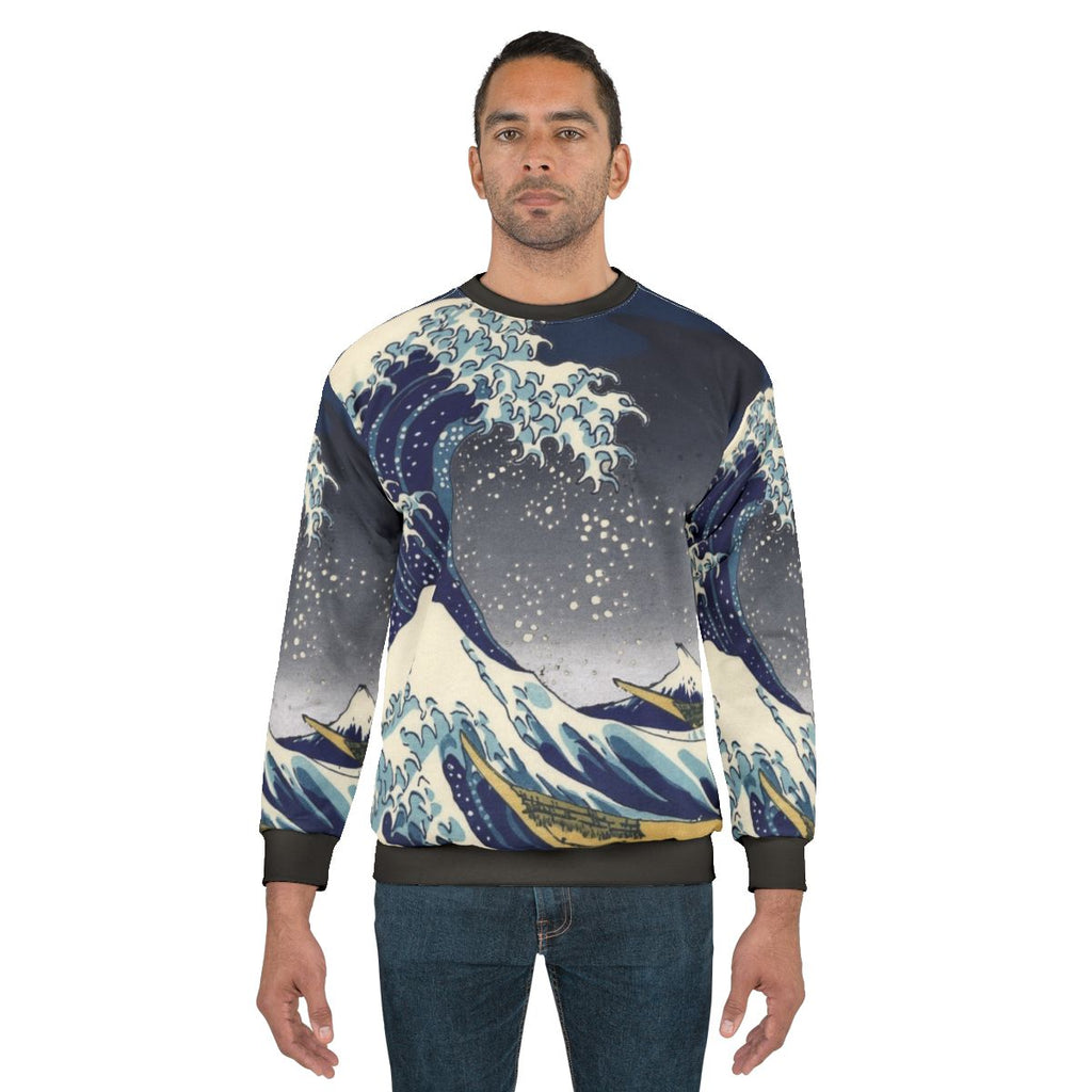 Great Wave Kanagawa Inspired Sweatshirt