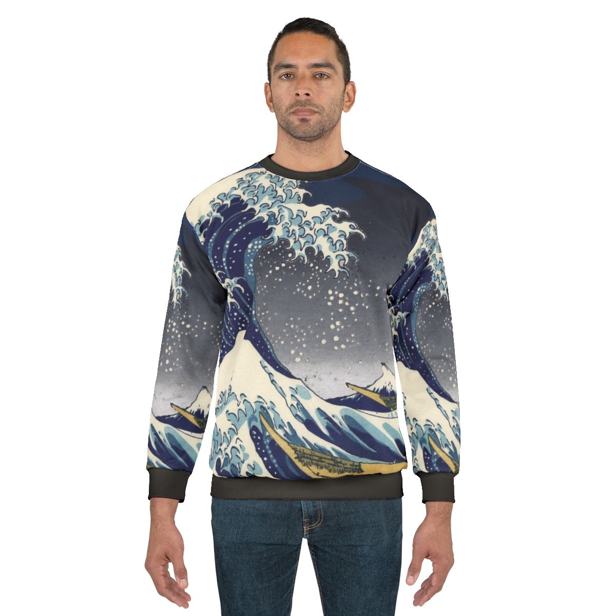 Great Wave Kanagawa Inspired Sweatshirt