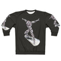 Great Wave Surfer Sweatshirt featuring the iconic Kanagawa wave design