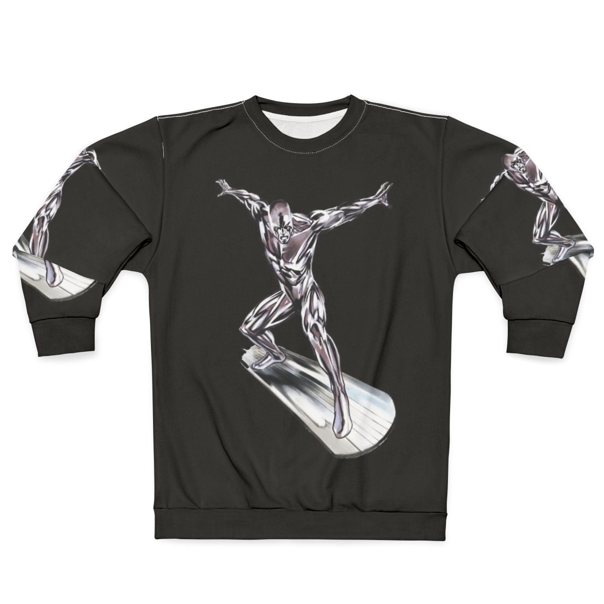 Great Wave Surfer Sweatshirt featuring the iconic Kanagawa wave design