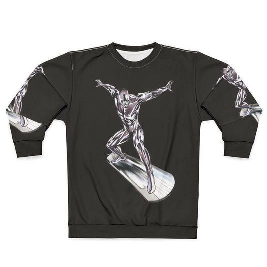 Great Wave Surfer Sweatshirt featuring the iconic Kanagawa wave design