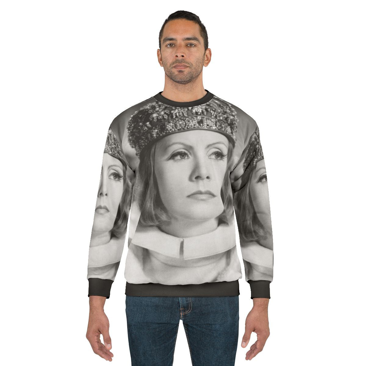 Greta Garbo Vintage Sweatshirt - Classic Hollywood Cinema Star