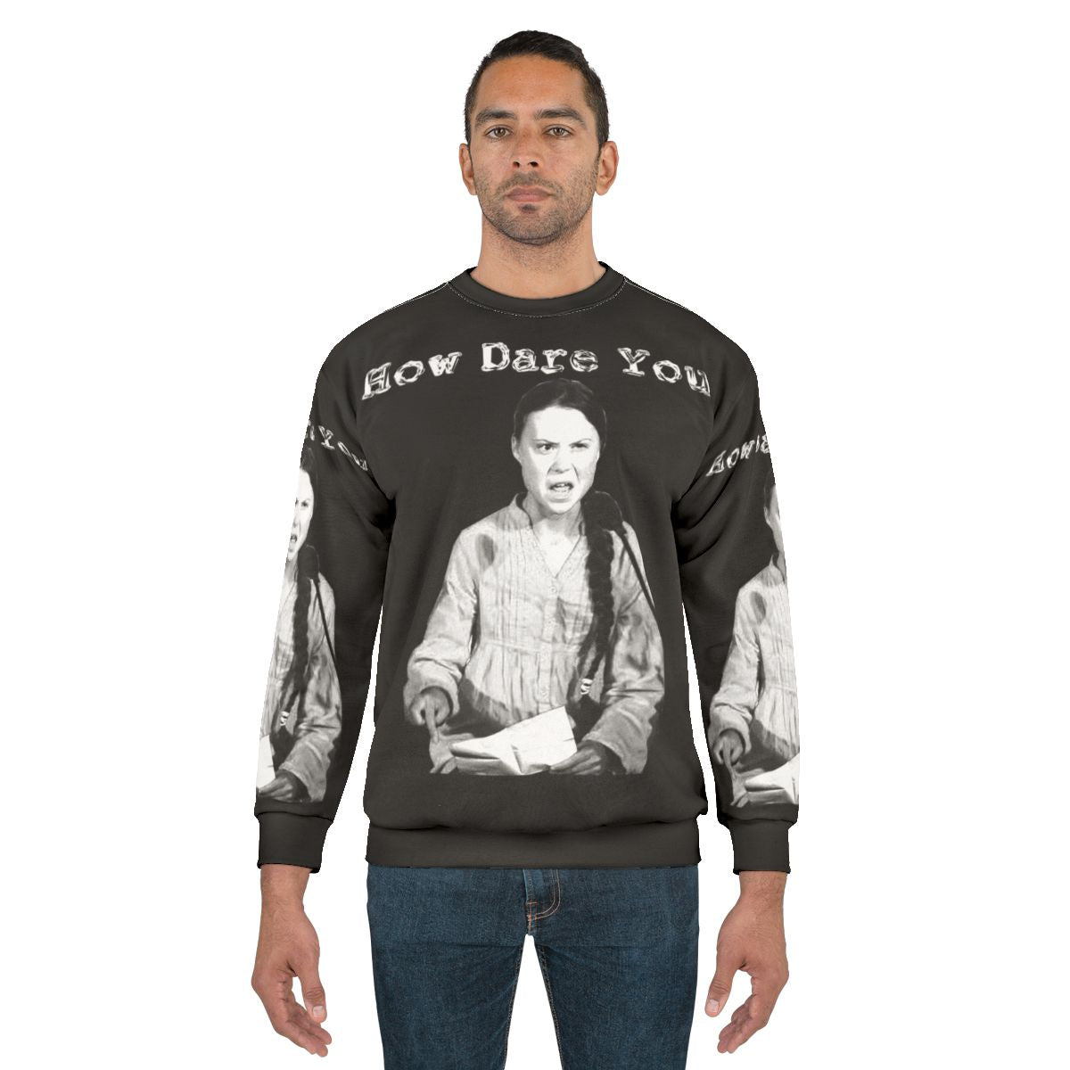 Greta Thunberg "How Dare You" Climate Change Awareness Sweatshirt