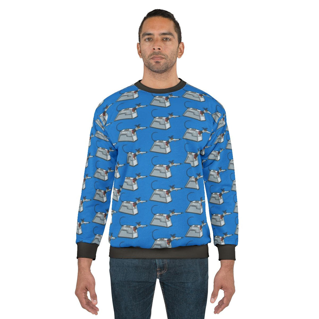 Grey sweatshirt for dog lovers
